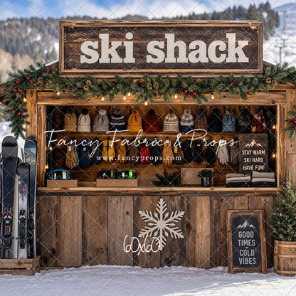 Snow Day Ski Shack - With Sweep Option