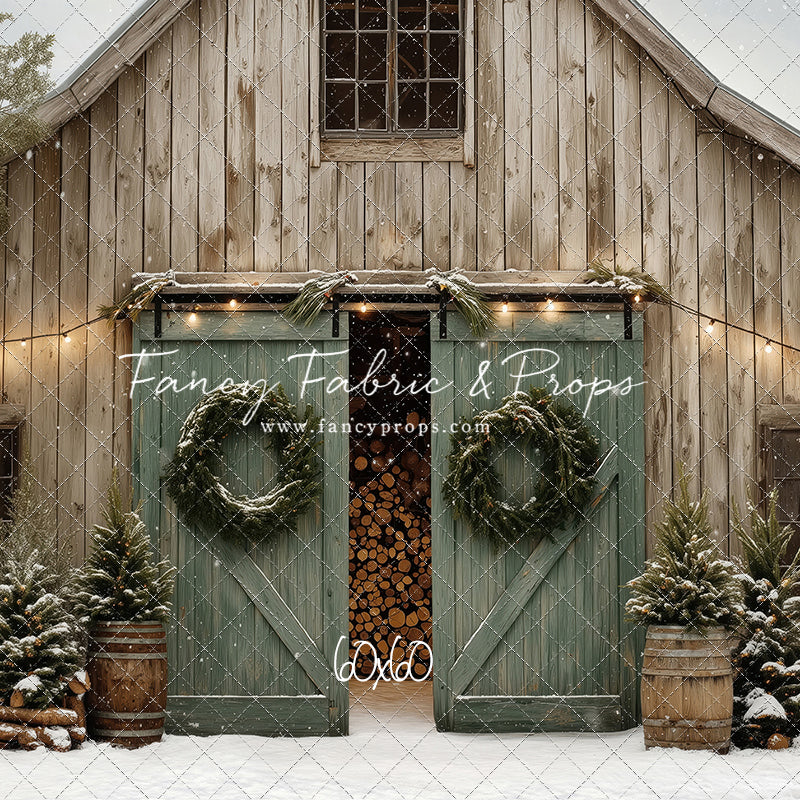 Snowfall Barn - with Sweep Option