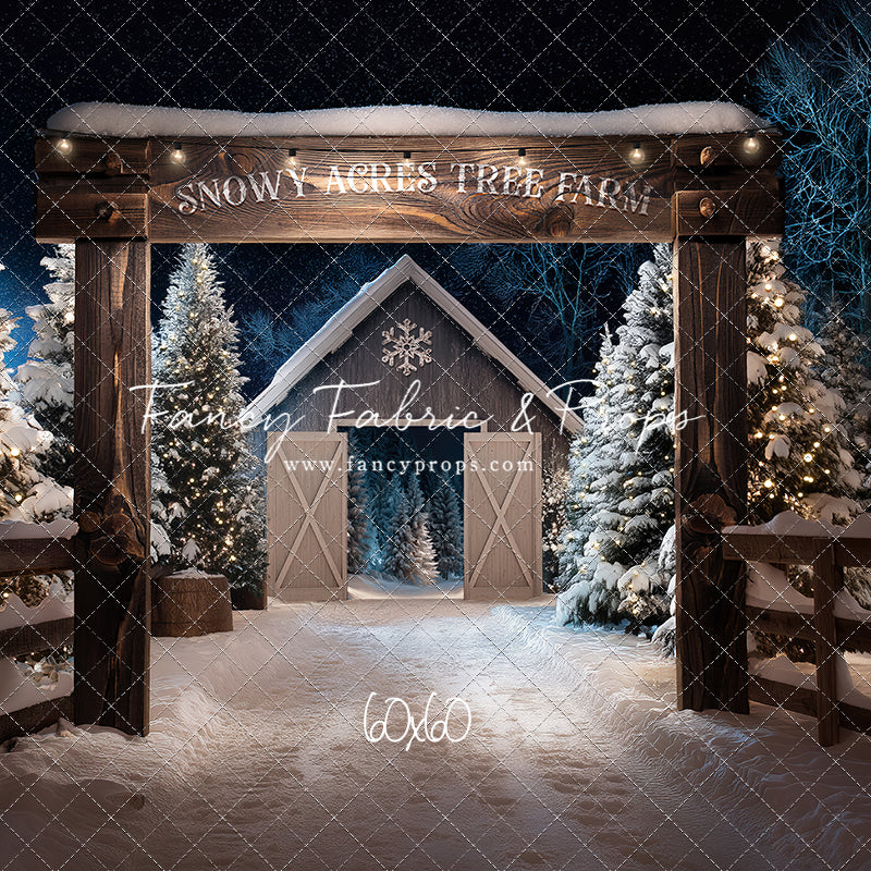 Snowy Acres Tree Farm - with Sweep Option