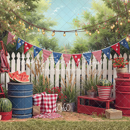 Stars & Stripes Social - With Sweep Option