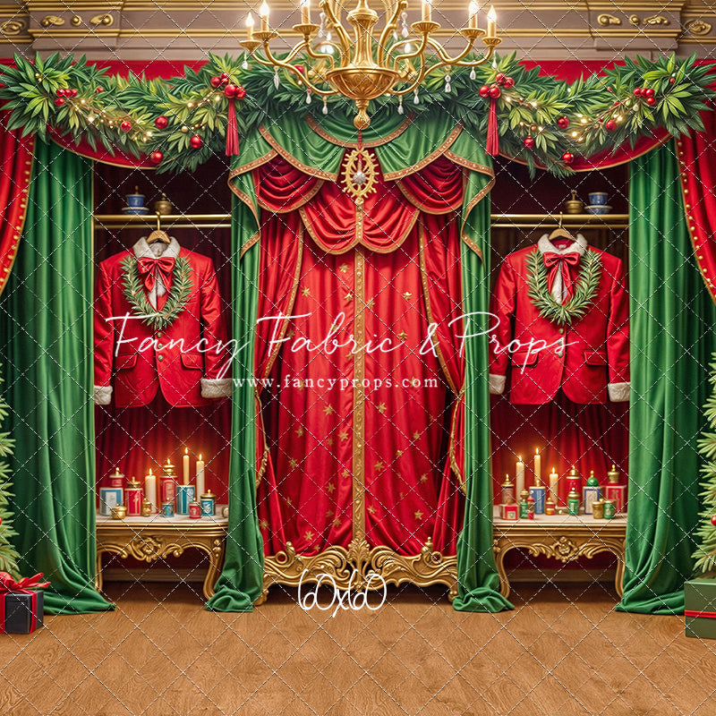 Suiting Up Santa - with Sweep Option