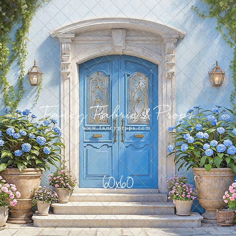 Summertime Patio - Blue Door - With Sweep Option