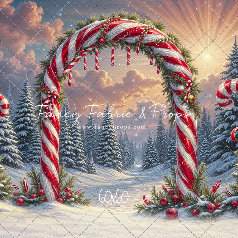 Sweet Trail To Santa - with Sweep Option