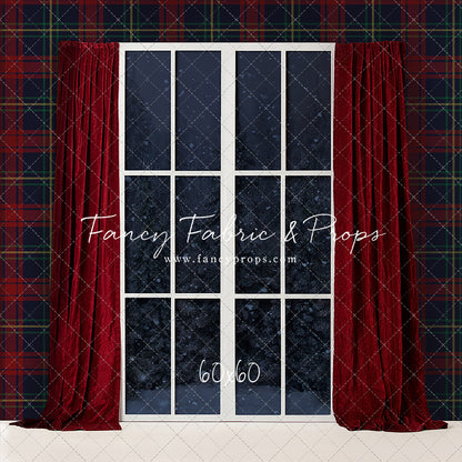 Tartan Traditional Mantle Window