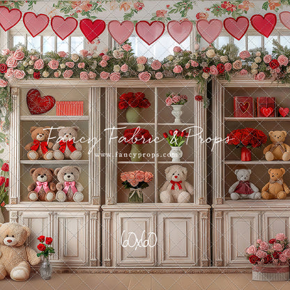 Teddy's Sweetheart Corner - With Sweep Option