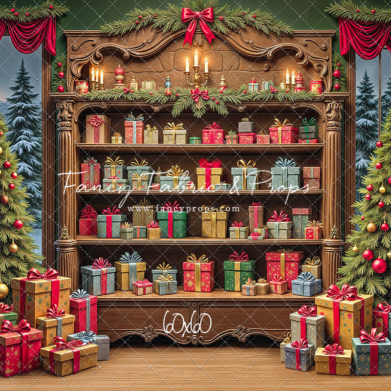 The Christmas Curio Cabinet - with Sweep Option