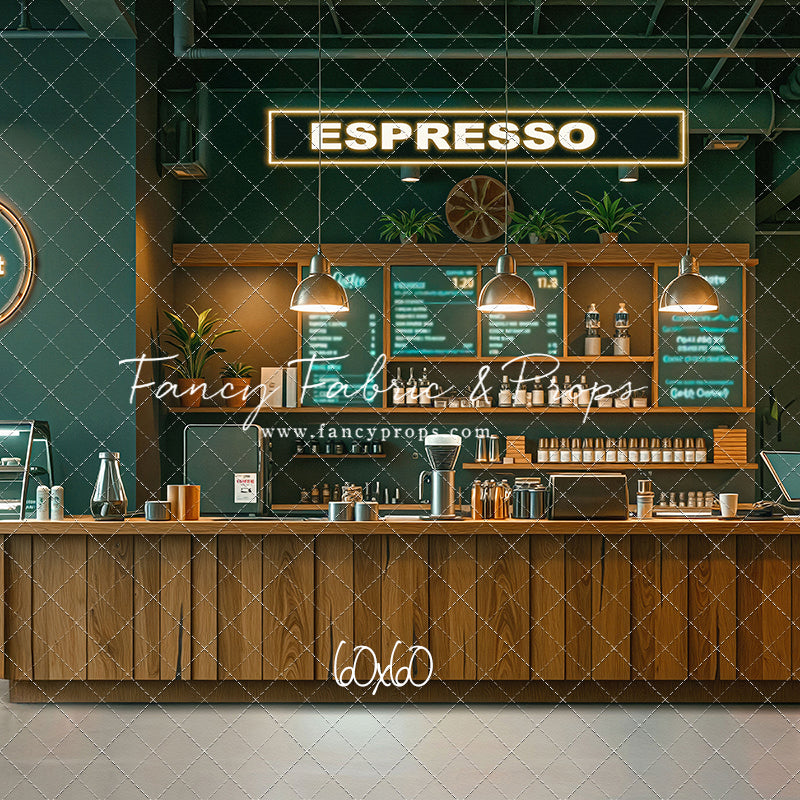 The Coffee Spot - White Floor Version - With Sweep Option