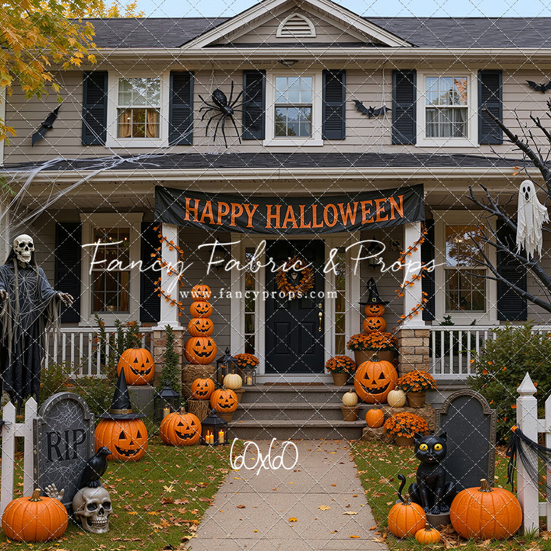 Trick or Treat Stop - With Sweep Option