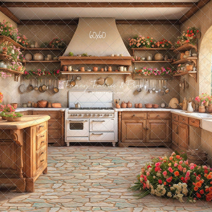 Tuscan Kitchen- With Sweep Option