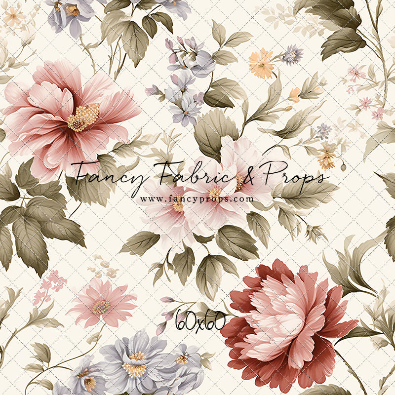 Vintage Pastel Blooms