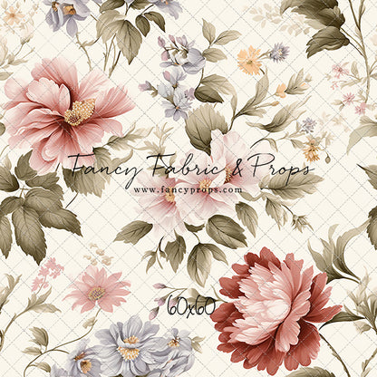 Vintage Pastel Blooms