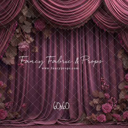 Vintage Plum Romance - With Sweep Option