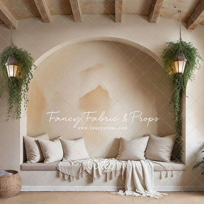 Warm Beige Comforts - Tile Floor - With Sweep Option