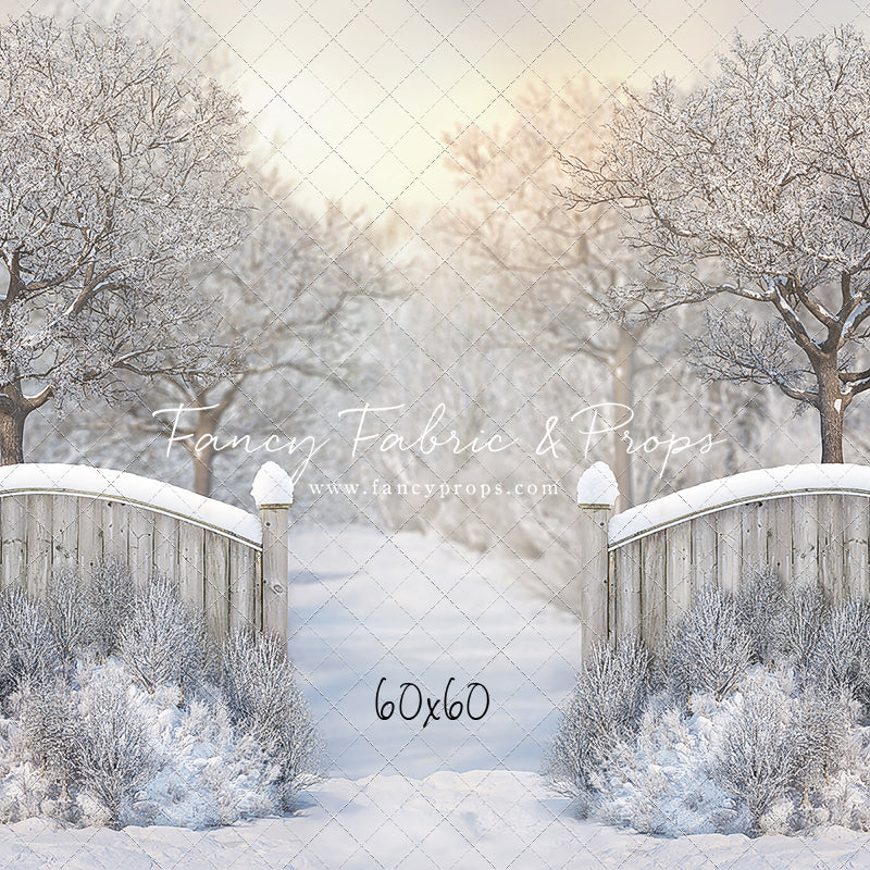 Winter Forest Entrance - with Sweep Option