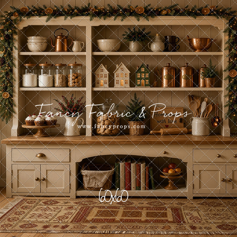 Yuletide Baking Shelf - With Sweep Option