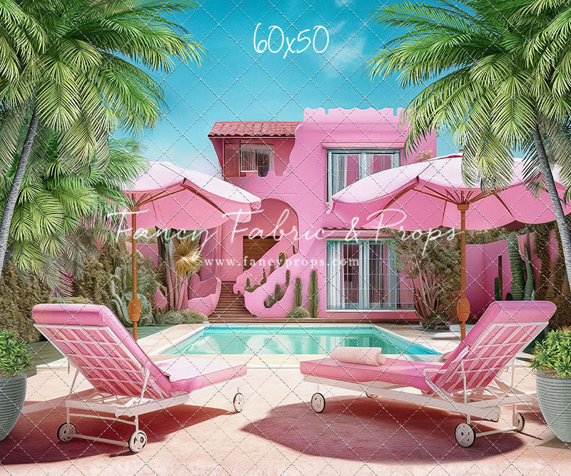 Barbie's Poolside Vacation - Pavement Floor - With Sweep Option