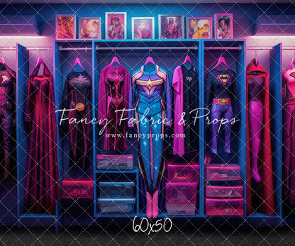 Dress Like A Super Girl- With Sweep Option