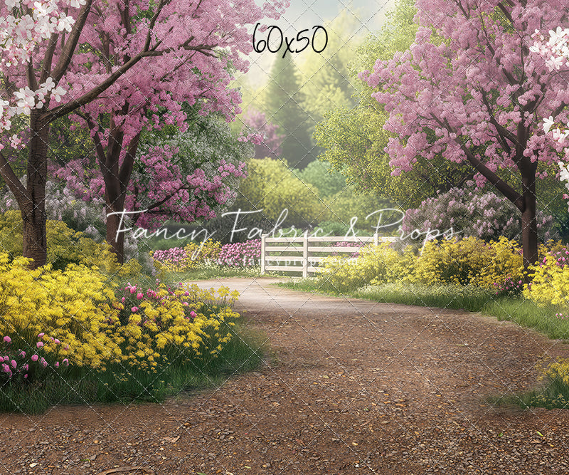 Flowering Spring Path - With Sweep Option