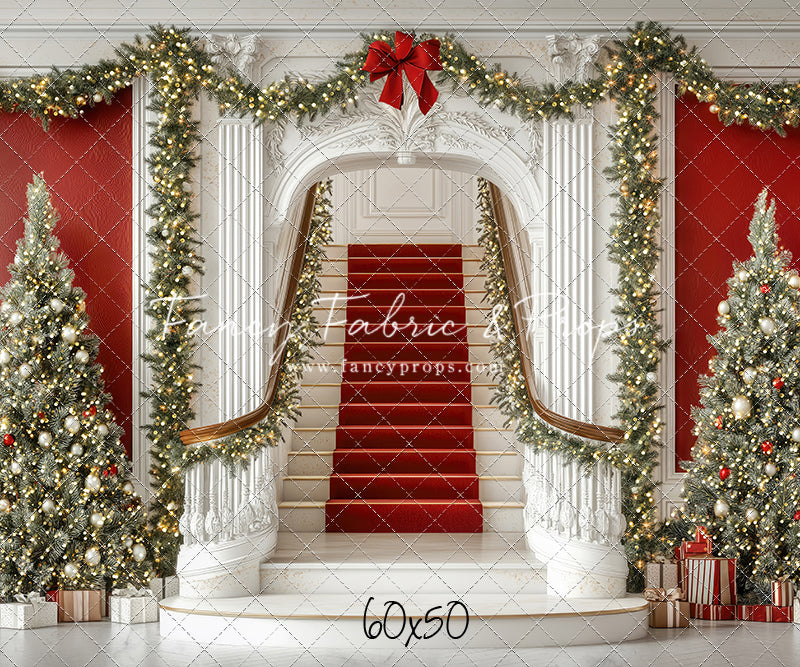 Grand Christmas Staircase - with Sweep Option