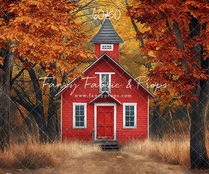 Little Red Schoolhouse - With Sweep Option
