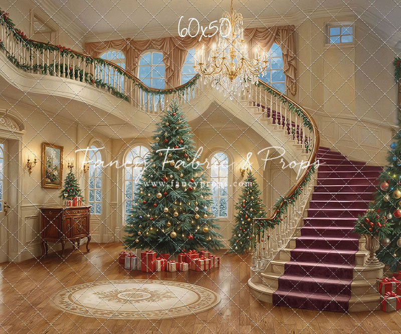 Regal Christmas Staircase - with Sweep Option