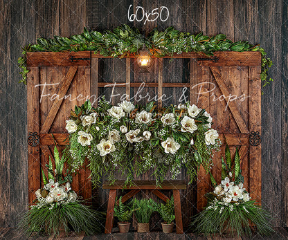 Romantic Alabaster Garden 60x50" - Littles Collection