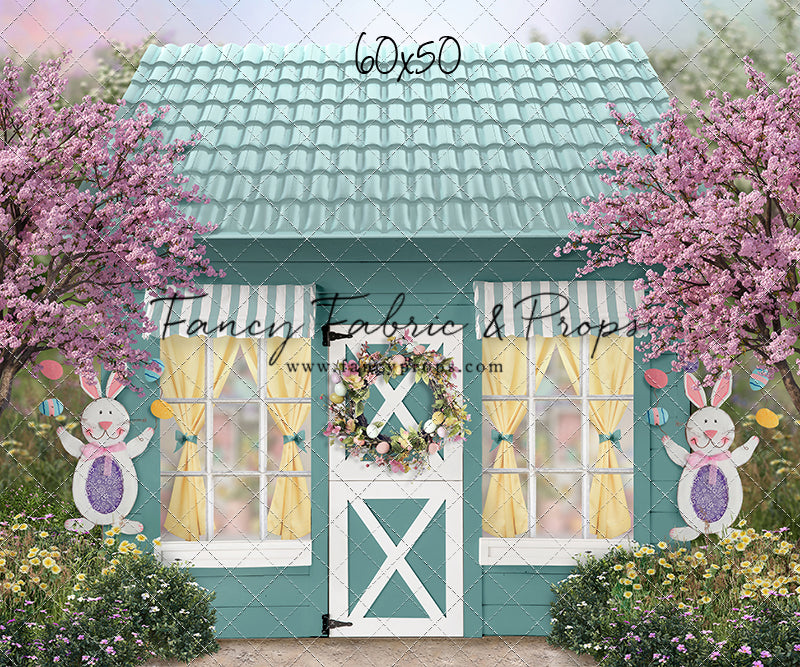 Spring in Bloom Bunny House