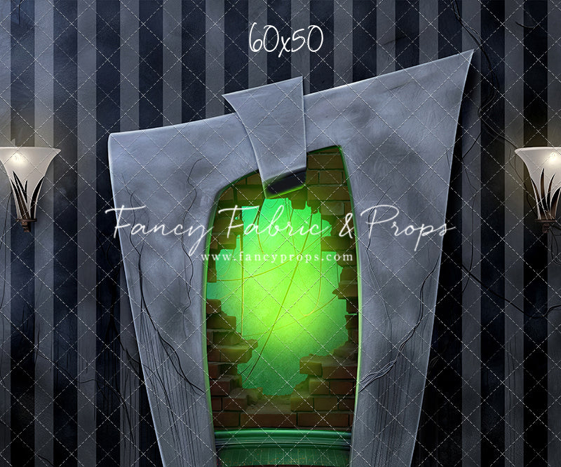 Strange & Unusual Fireplace - With Sweep Option