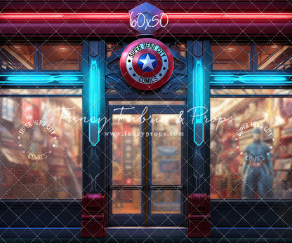 Super Hero City Comics - With Sweep Option