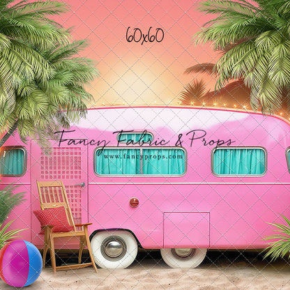 Barbie's Glamper Getaway - Sand Floor - With Sweep Option