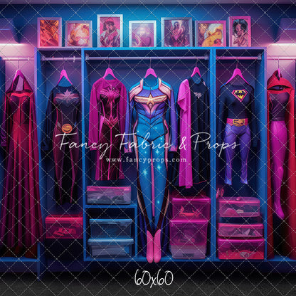 Dress Like A Super Girl- With Sweep Option