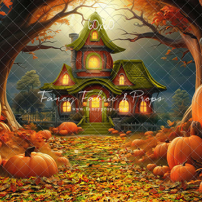 Haunted Hollow - Green House - With Sweep Option