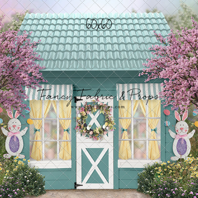 Spring in Bloom Bunny House
