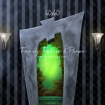 Strange & Unusual Fireplace - With Sweep Option