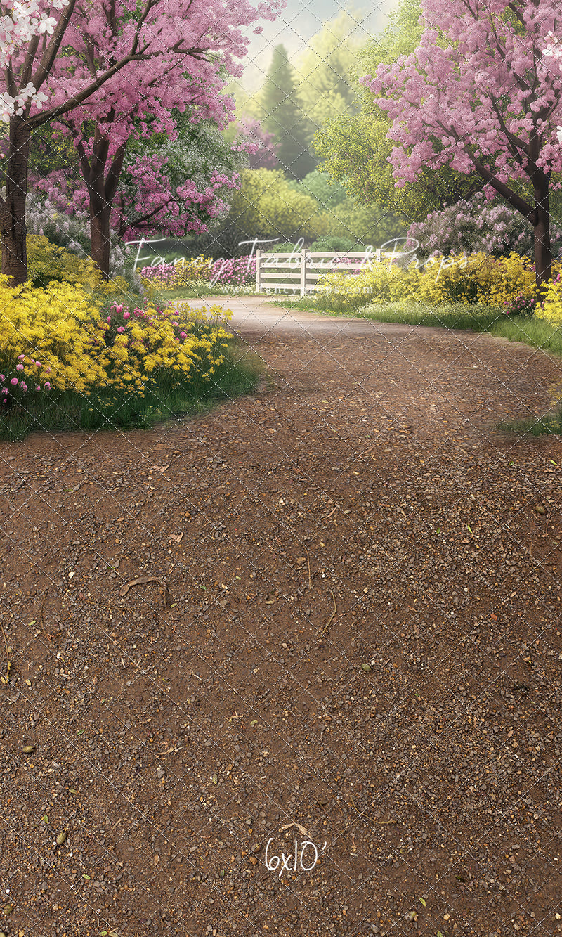 Flowering Spring Path - With Sweep Option