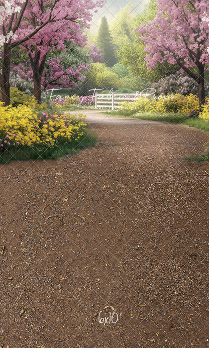 Flowering Spring Path - With Sweep Option