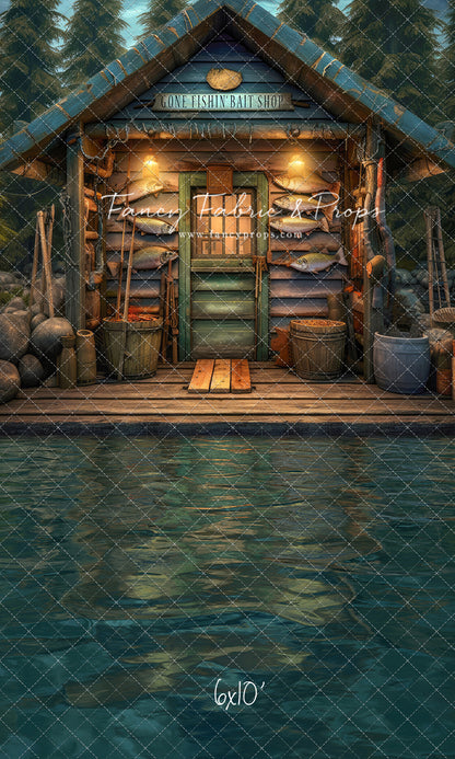 Gone Fishin Bait Shop- Water Version - With Sweep Option