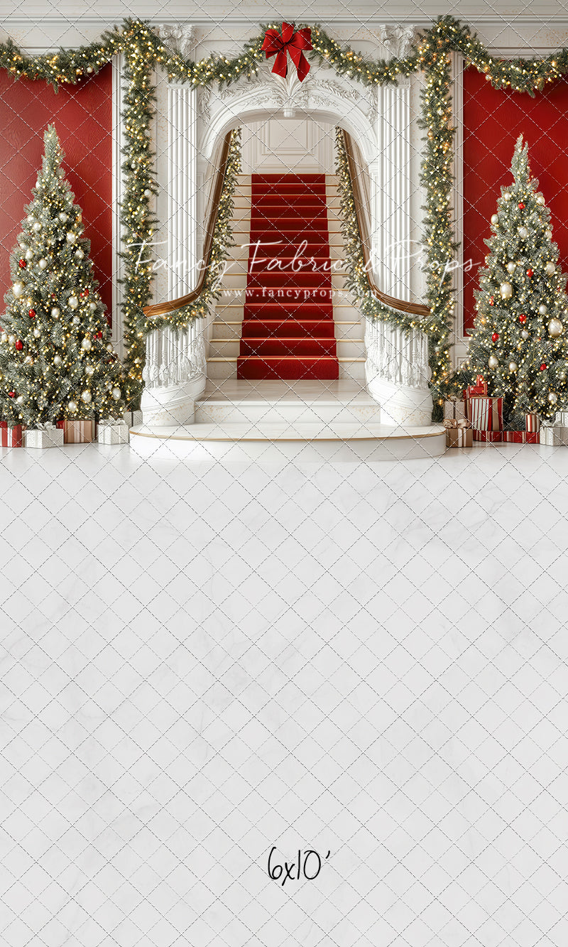 Grand Christmas Staircase - with Sweep Option