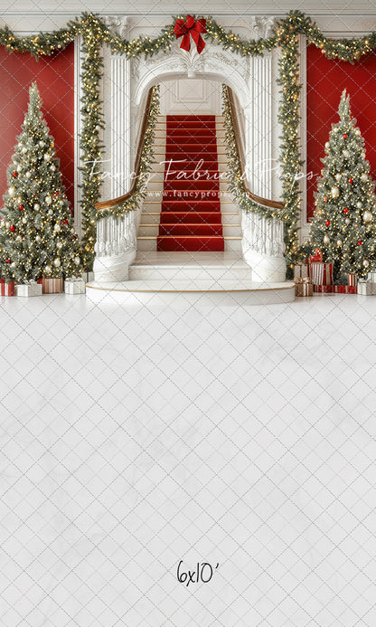 Grand Christmas Staircase - with Sweep Option