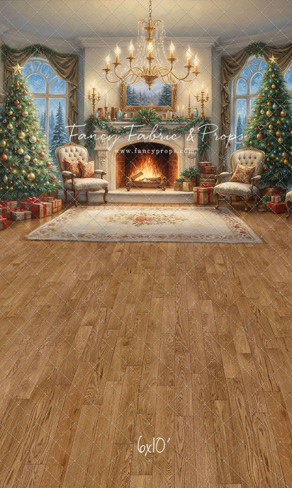 Majestic Christmas Parlor - With Sweep Option