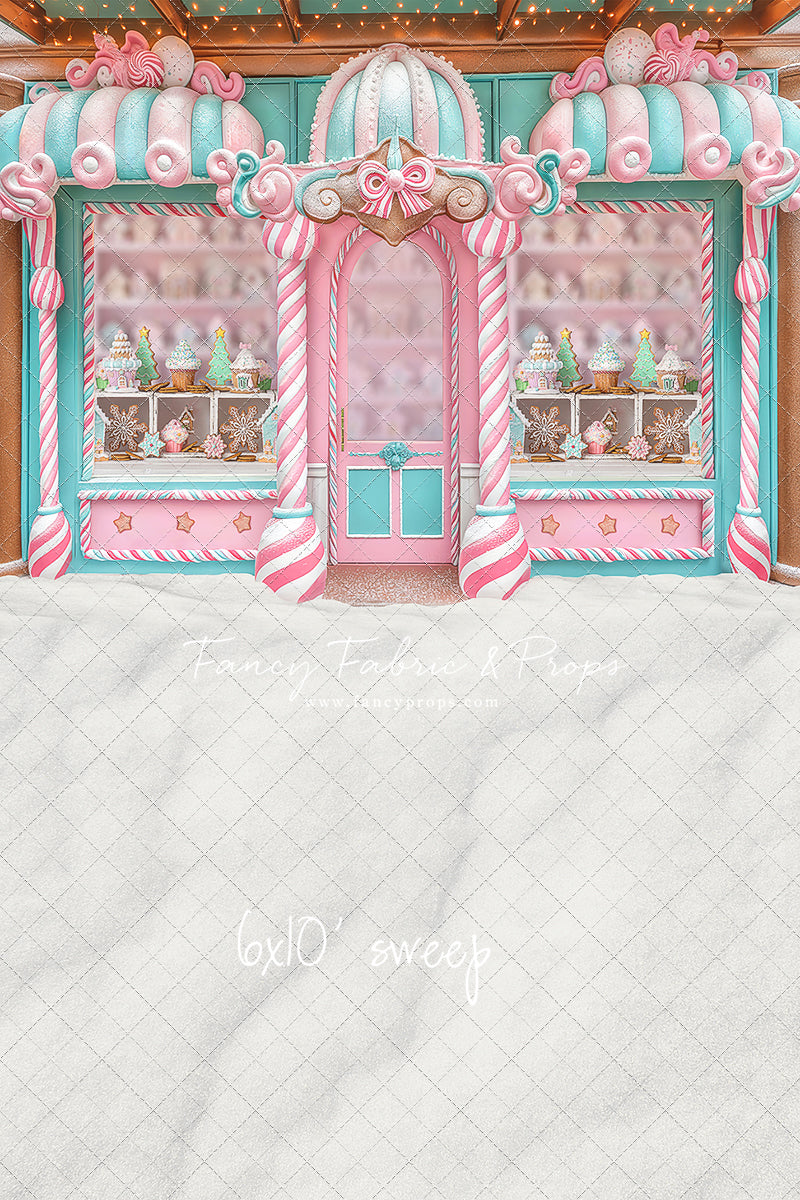 Pastel Gingerbread Store - With Sweep Option