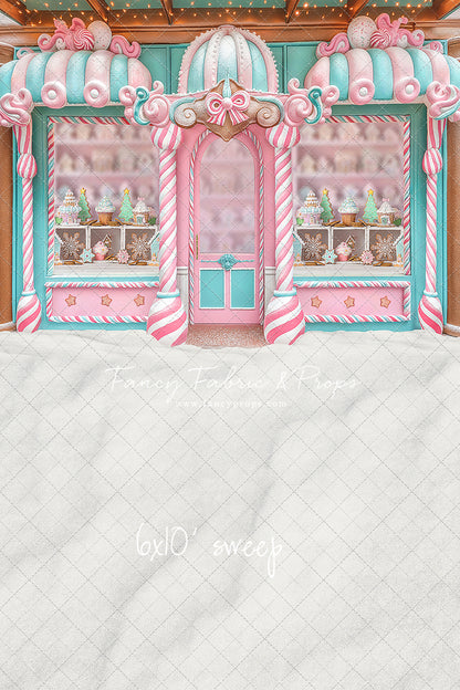 Pastel Gingerbread Store - With Sweep Option