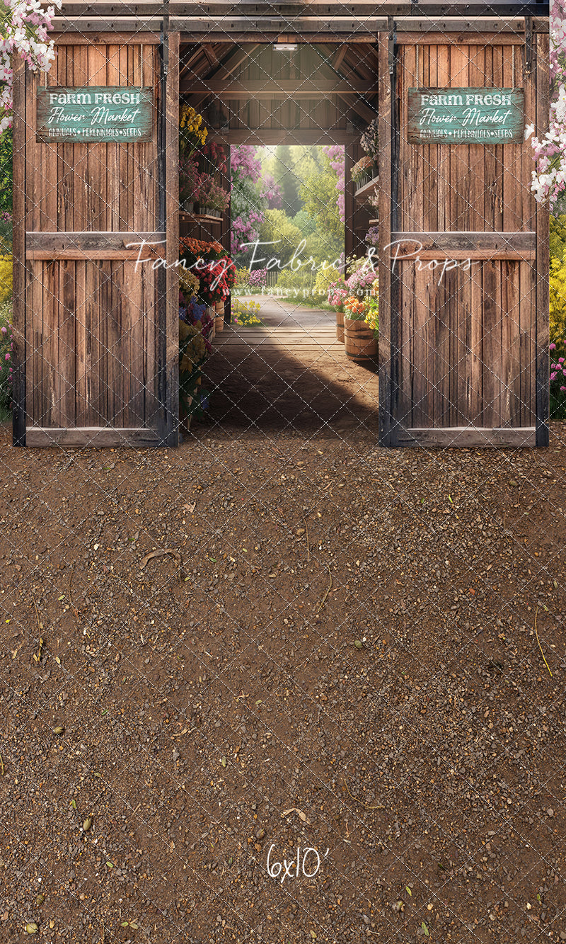 Farm Fresh Flower Barn - With Sweep Option