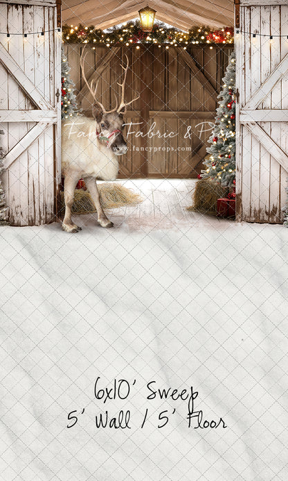 St Nick's Stable - WITH Reindeer - With Sweep Option
