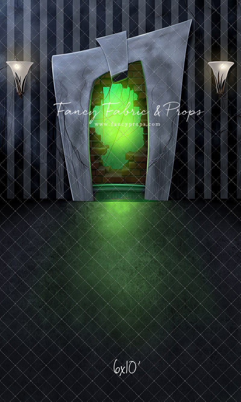 Strange & Unusual Fireplace - With Sweep Option