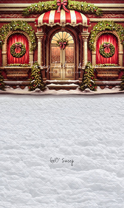 Crimson & Gilt Christmas Emporium - with Sweep Option