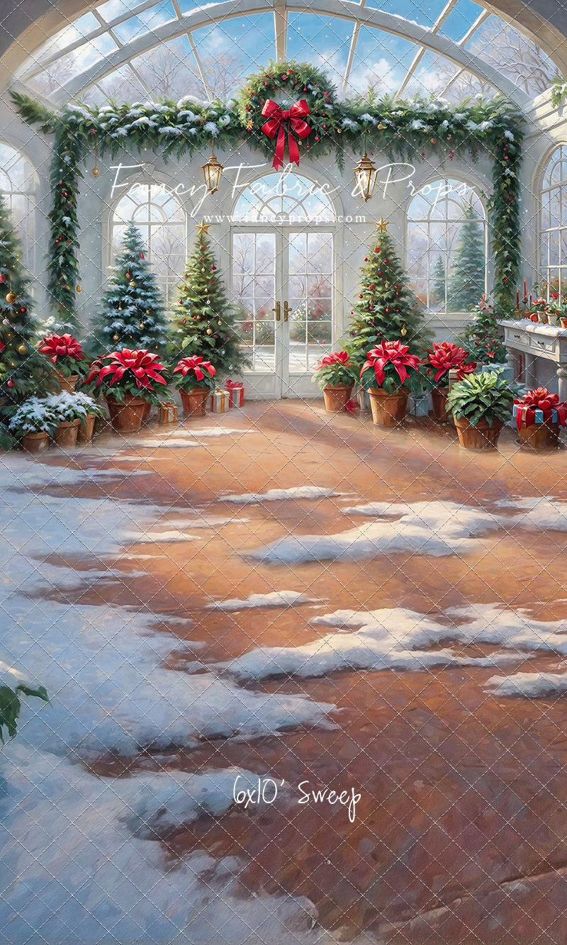 Enchanted Winter Conservatory - With Sweep Option