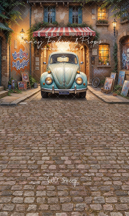 Evening Retro Boulevard - With Sweep Option