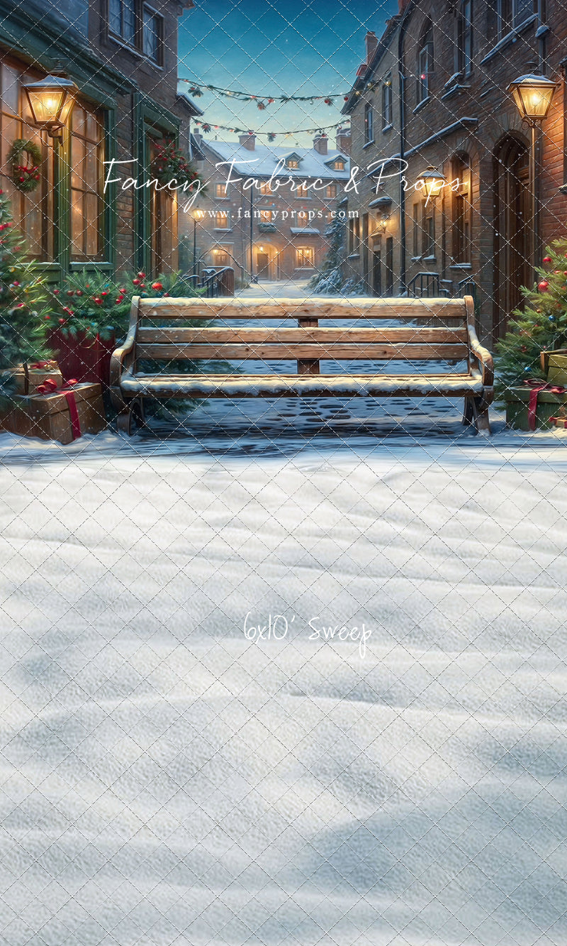 Festive Holiday Avenue - with Sweep Option