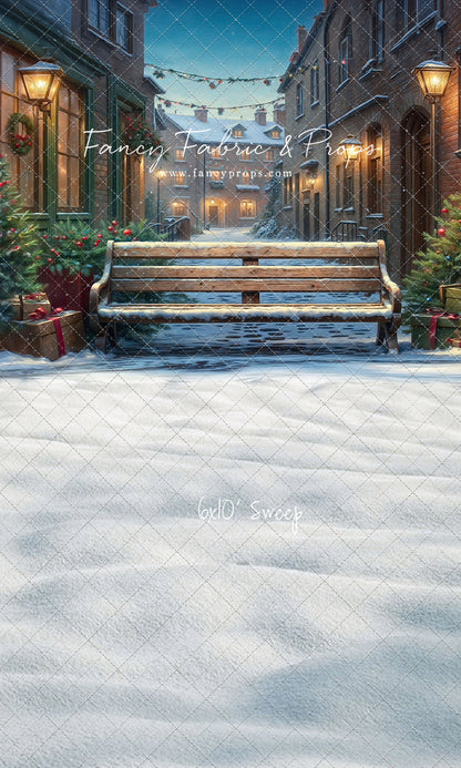 Festive Holiday Avenue - with Sweep Option